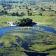 Skrydis virš Okavango deltos